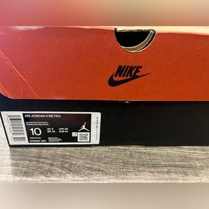 Brand New Jordan Retro 11s Bred Size 10